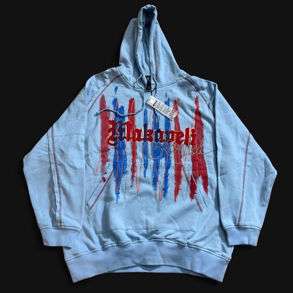 Makaveli Pullover Hoodie Size XL Streetwear Skate Hip Hop Y2K 2000s NWT
